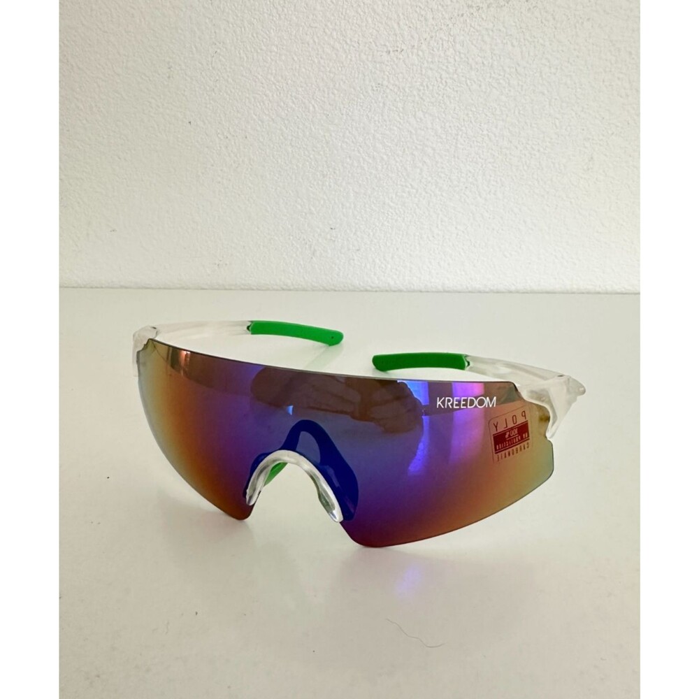 Kreedom Men’s Wrap Around Polar Sunglasses Poly Carbonate UV Protection Light